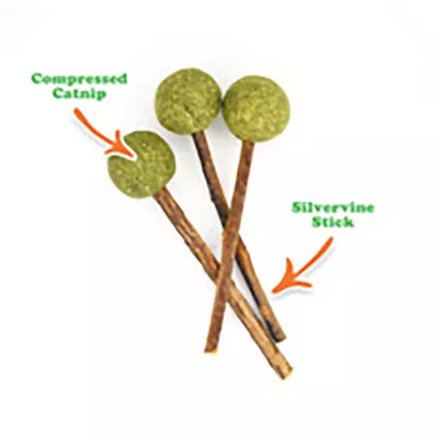 Product Meowijuana® Lollies-Silvervine Sticks with Catnip Cat Toy