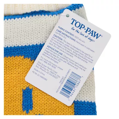 Product Top Paw® Striped Dog Sweater