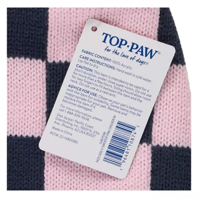 Product Top Paw® Checkered Dog Sweater