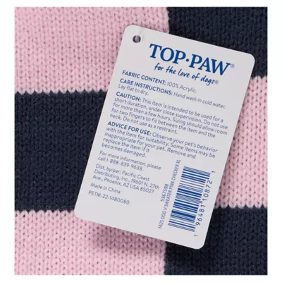 Product Top Paw® Checkered Dog Sweater