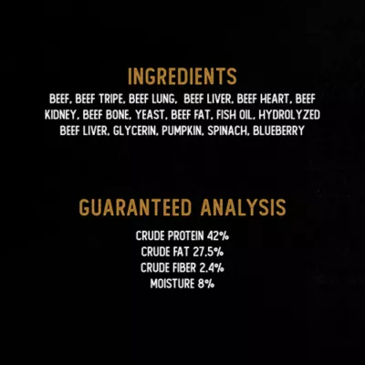 Only The Best Air Dried Adult Dog Food or Mixer - Beef & Pumpkin - Image 3