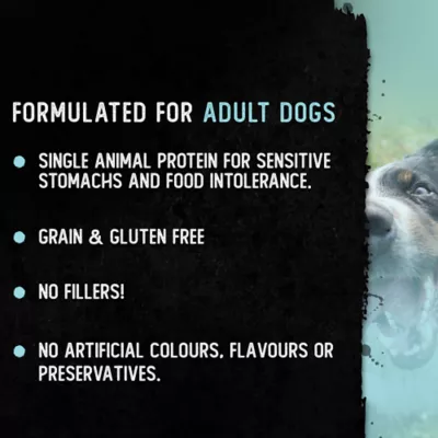 Product Only The Best Air Dried Adult Dog Food or Mixer - Lamb & Blueberry