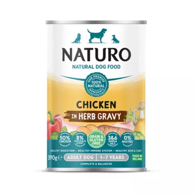 Naturo Grain and Gluten Free Adult Dog Wet Food - Image 1