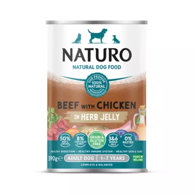 Naturo Grain and Gluten Free Adult Dog Wet Food - Image 1