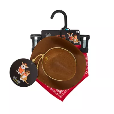 Product Thrills & Chills® Cowboy Hat & Bandana, Dog & Cat