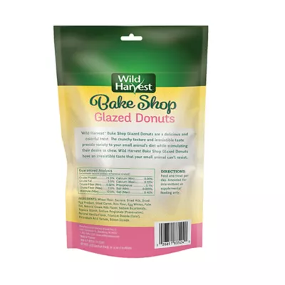 Product Wild Harvest Bake Shop Glazed Donuts Small Pet Treat 2.2 Oz