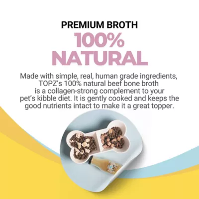 Product TOPZ Bone Broth for Dogs - Beef Flavour