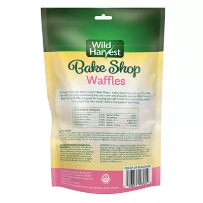 Product Wild Harvest Bake Shop Waffles Small Pet Treats