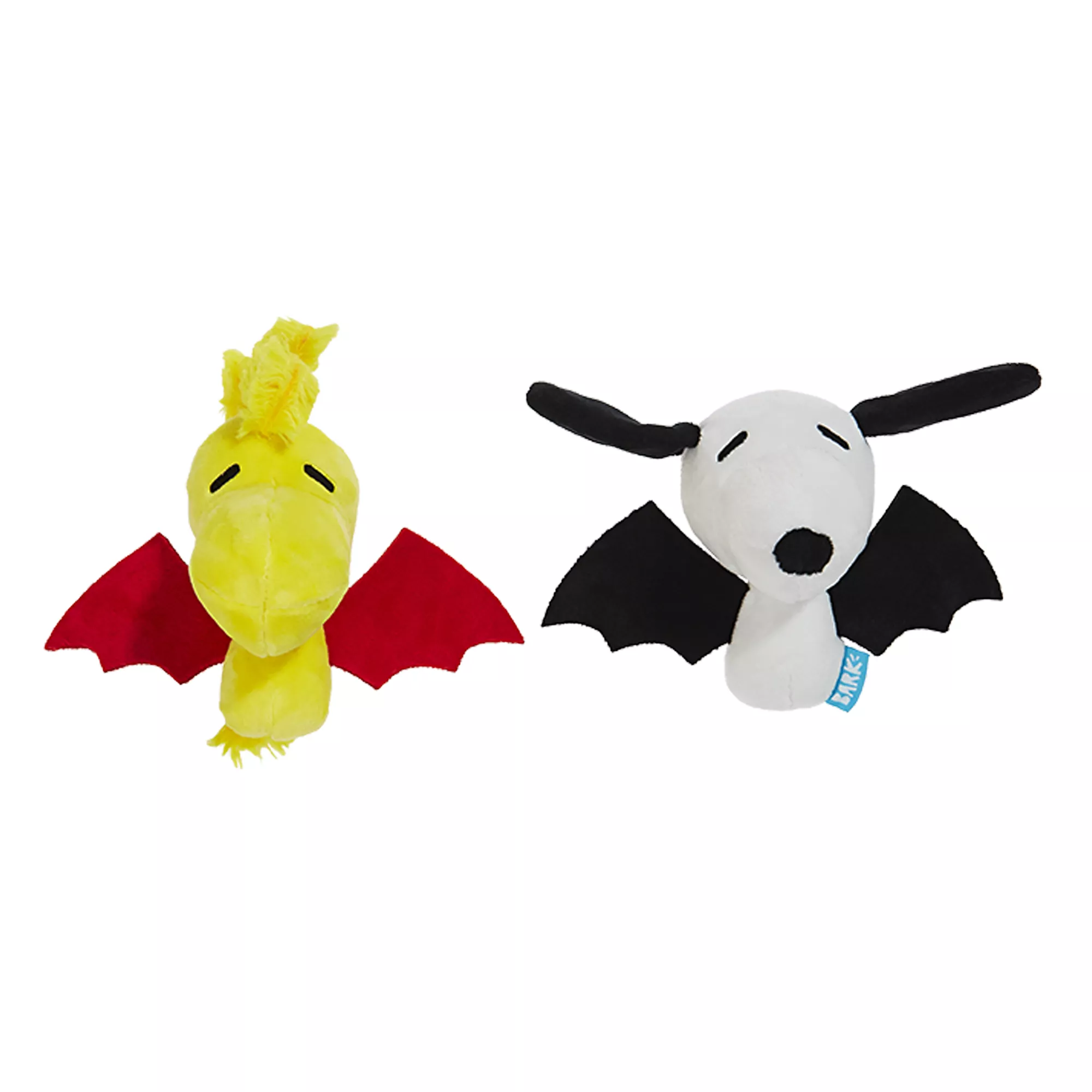 BARK Snoopy and Woodstock Dog Toys, 2 Pack