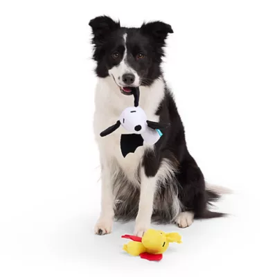 Product BARK Snoopy and Woodstock Dog Toys, 2 Pack