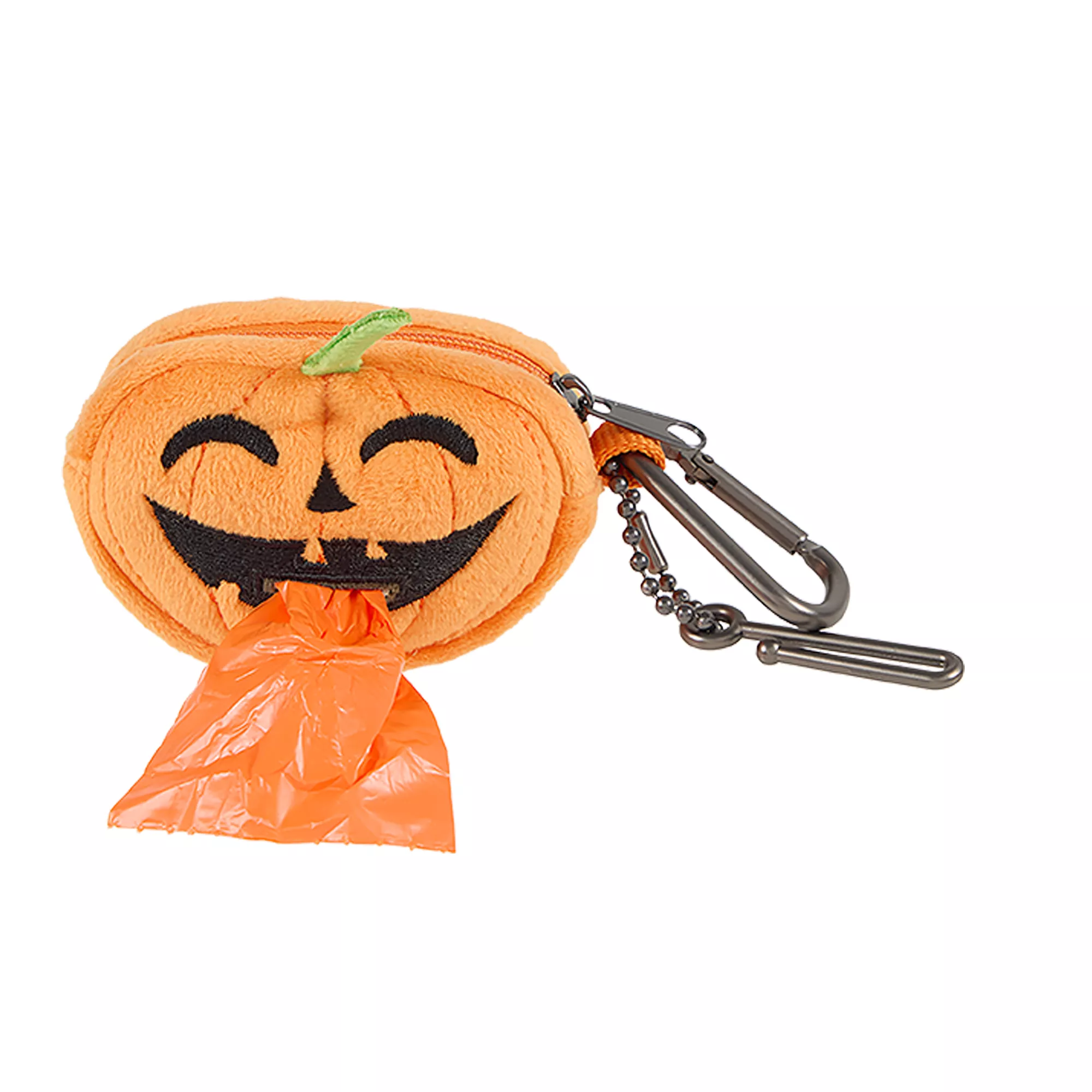 Thrills & Chills® Pumpkin Waste Pickup Bag Dispenser, 15 Pickup Bags Included