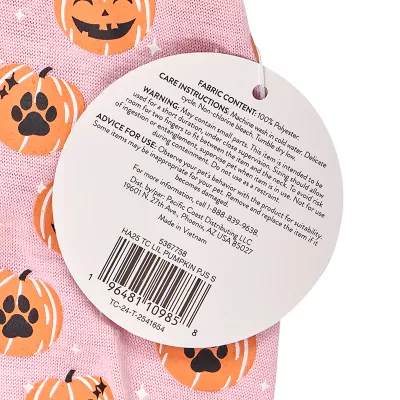 Product Thrills & Chills® Pet Pumpkin PJs