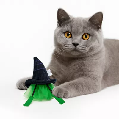 Product Wicked Hat Tulle Cat Toy 7"