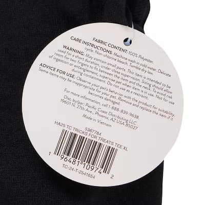Product Thrills & Chills® Tricks for Treats T-Shirt, Dog and Cat