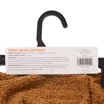 Product Thrills & Chills® Pet Teddy Bear Costume, Dog & Cat