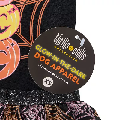 Product Thrills & Chills® Pet Pumpkin Web Dress