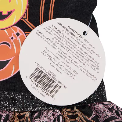 Product Thrills & Chills® Pet Pumpkin Web Dress