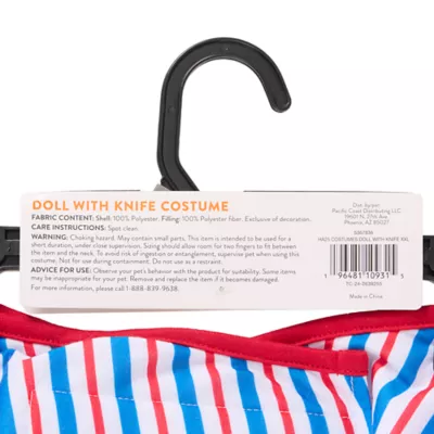 Product Thrills & Chills® Pet Creepy Doll Costume, Dog & Cat