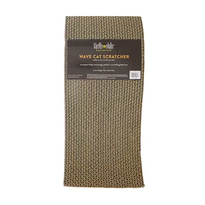 Product Thrills & Chills® Bones Wavy Scratcher Corrugate Cat Toy