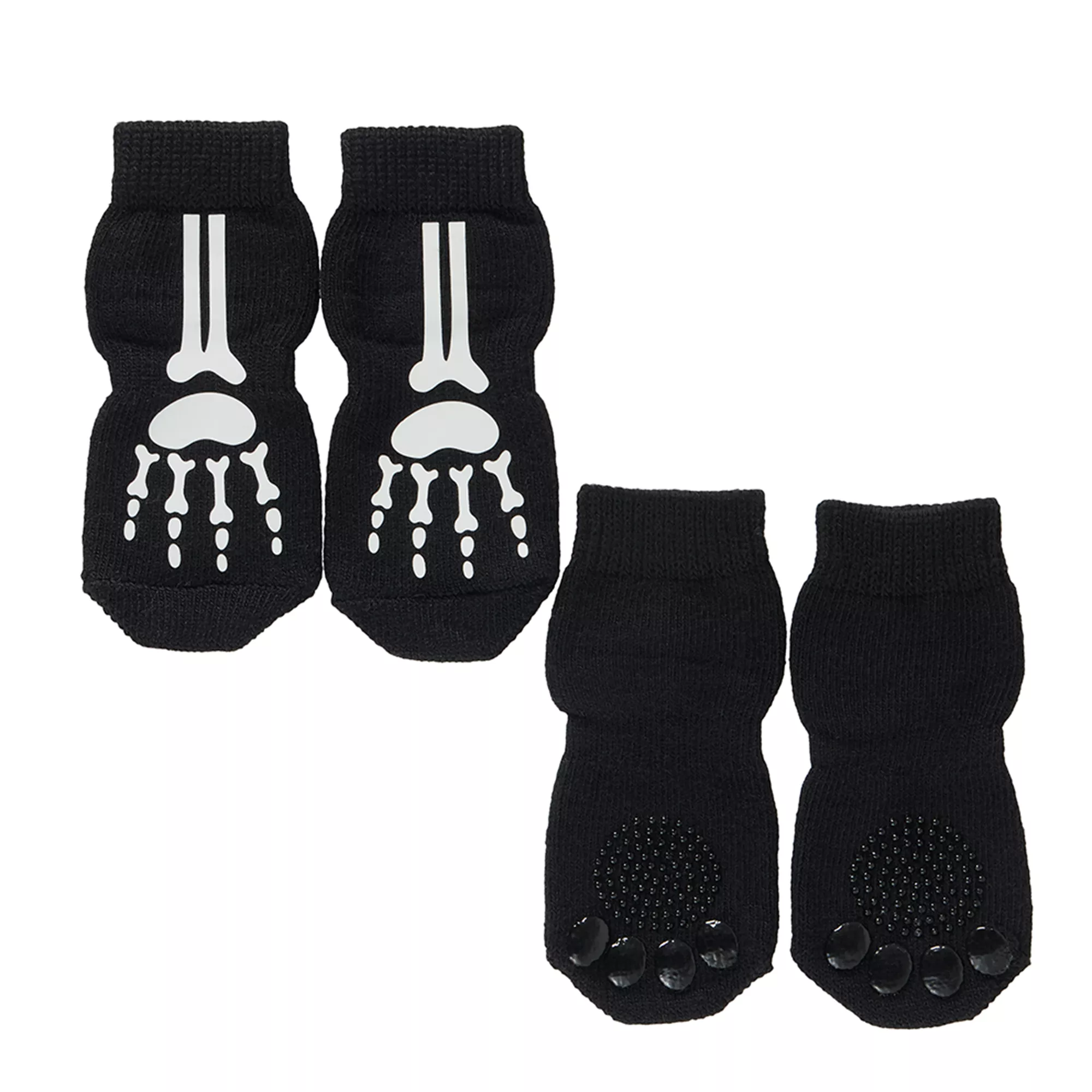 Thrills & Chills® Glow in the Dark Skeleton Socks