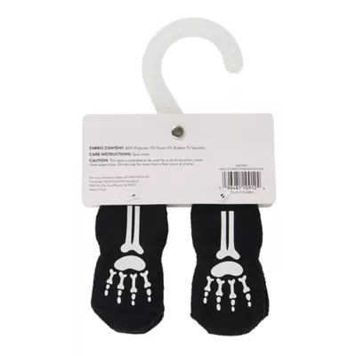 Product Thrills & Chills® Glow in the Dark Skeleton Socks