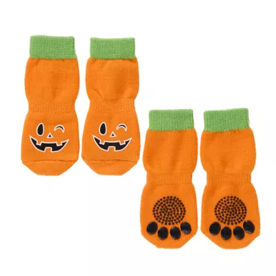 Product Thrills & Chills® Pumpkin Dog Socks