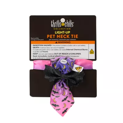 Product Thrills & Chills® Cat LED Light Bat Bowtie