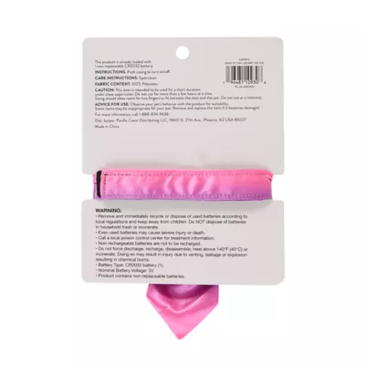 Product Thrills & Chills® Cat LED Light Bat Bowtie