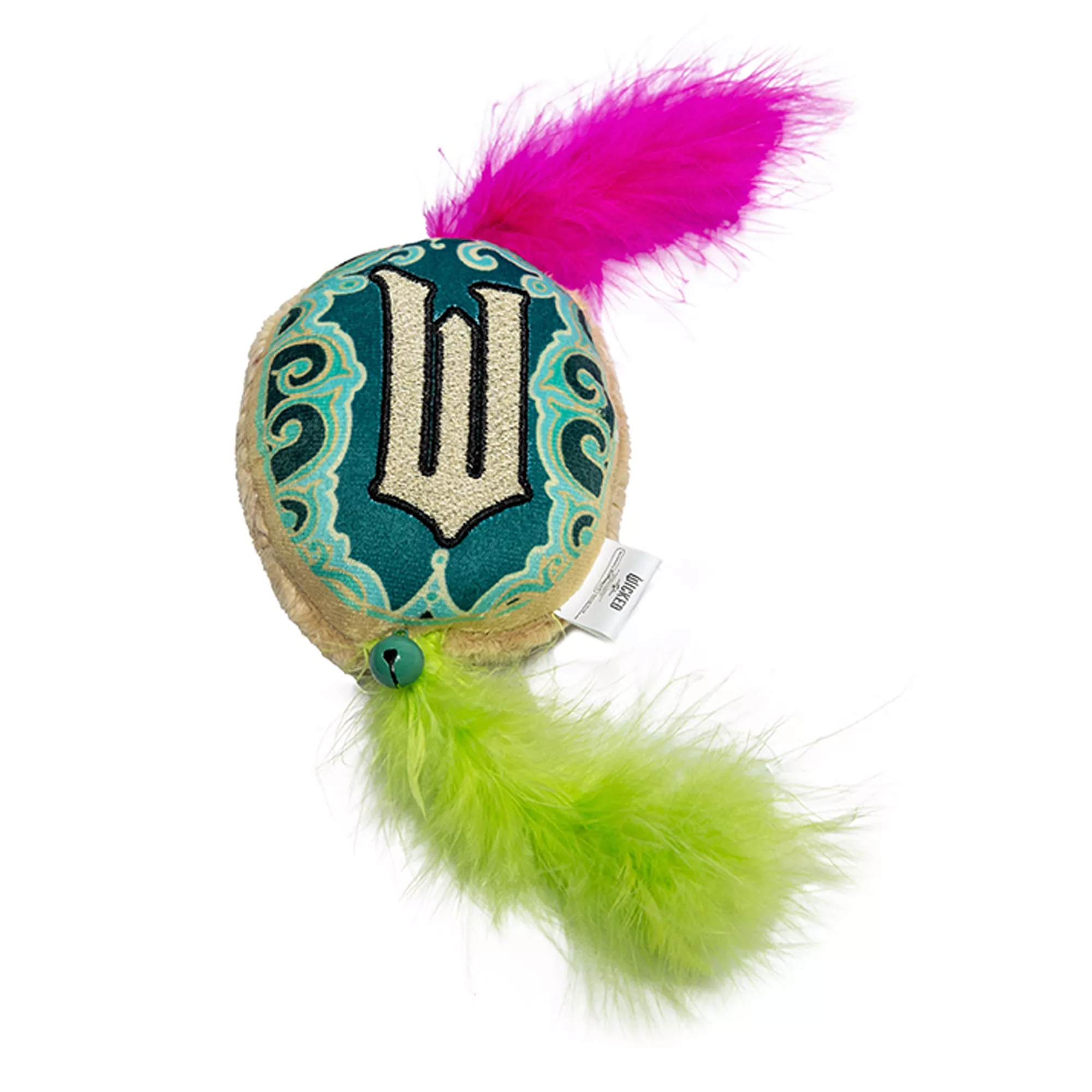 Wicked Emblem Plush Cat Toy 7"