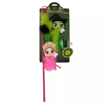 Product Wicked Glinda and Elphaba Cat Wand 18"