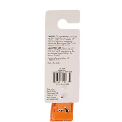 Product Thrills & Chills® Pumpkin Collar