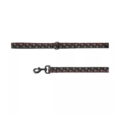 Product Thrills & Chills® LED Spiderswebs Dog Leash 4' x 1"