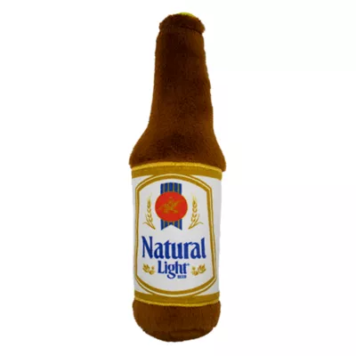 Product Anheuser Busch, Natural LT Plush Bottle Brown Dog Toy