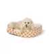 Product Thrills & Chills® Cuddler Pumpkin Paws Spooky Cuddler Bed - Orange, White & Green