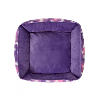 Product Thrills & Chills® Spooky Ghost Cuddler Style Pillow Dog Bed