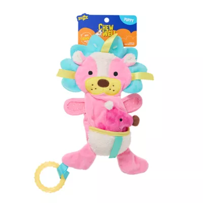 Product Joyhound® Chew Well® Lion Flatte Dog Toy