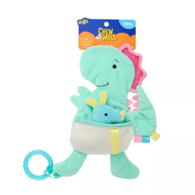 Product Joyhound® Chew Well® Dinosaur Flattie Dog Chew Toy