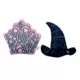 Product Wicked Tiara & Hat Plush Dog Toys, 2 Pack