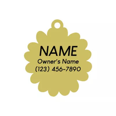 Product Two Tails Pet Company 'Daisy' Pet ID Tag