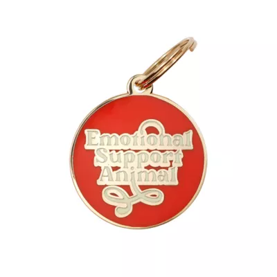 Product Two Tails Pet Company Emotional Support Animal Pet ID Tag