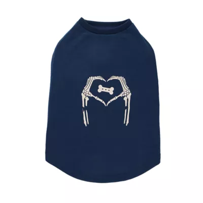 Product Top Paw® Skeleton Hands T-Shirt, Dog and Cat