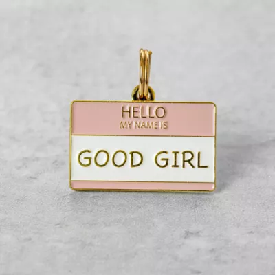 Product Two Tails Pet Company 'Good Girl' Pet ID Tag