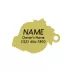 Two Tails Pet Company Bad To The Bone Pet ID Tag image thumbnail 2