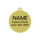 Product Two Tails Pet Company Baseball Pet ID Tag