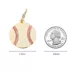Two Tails Pet Company Baseball Pet ID Tag image thumbnail 3