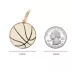 Two Tails Pet Company Basketball Pet ID Tag image thumbnail 3