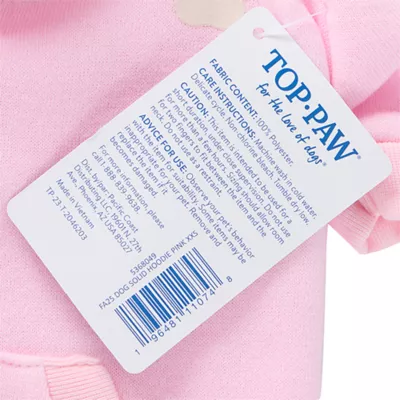 Product Top Paw® Pet Hoodie, Dog and Cat