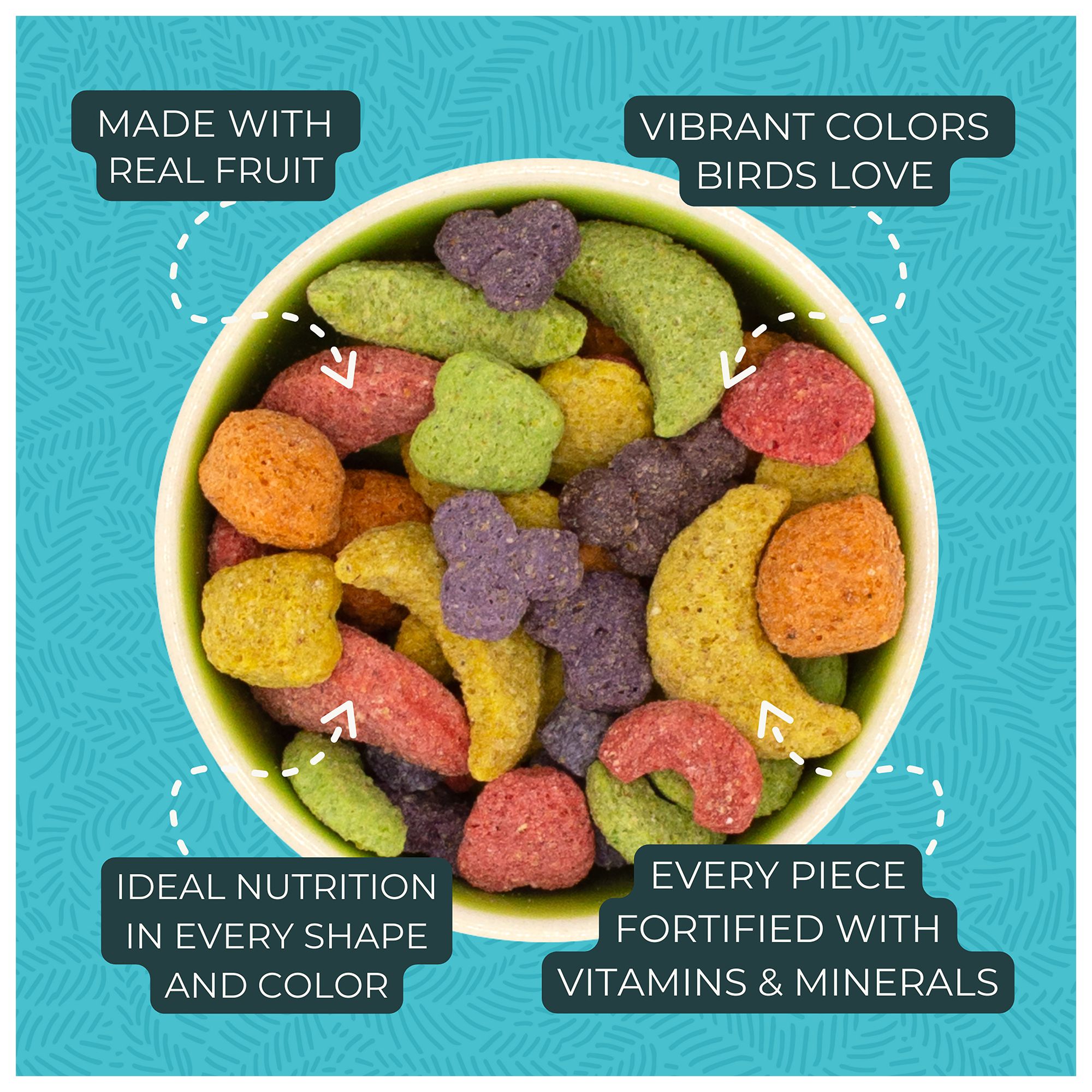 ZuPreem FruitBlend for Large Birds - Fruit-Flavored Pellets - thumbnail 7