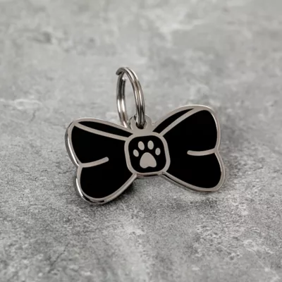 Product Two Tails Pet Company Bowtie Pet ID Tag
