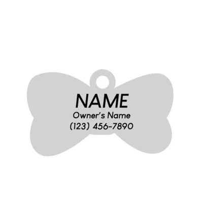 Product Two Tails Pet Company Bowtie Pet ID Tag